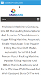 Mobile Screenshot of powderfillingmachine.net